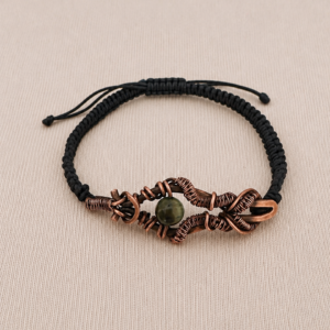 Bransoletka z tygrysim okiem-unisex