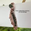 Miedziana bransoletka handmade z naturalnym jaspisem