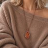 ręcznie robiona biżuteria z miedzi oryginalny pomysł na prezent